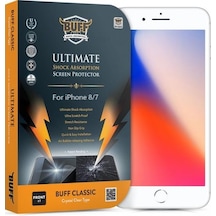 Buff Apple Uyumlu   iPhone 8/7 İle Darbe Emici Ekran Koruyucu Film