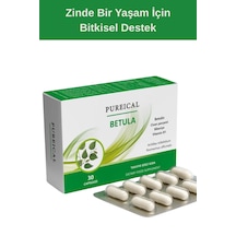 Pureıcal Betula Huş Ağacı Özü Betulin Civan Perçemi Biberiye B1 Vitamini 30 Kapsül