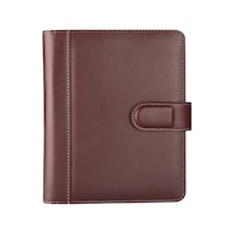 Organizer Ajanda Tarihsiz Çizgili 4 Halkalı 19.5x23 CM - Bordo