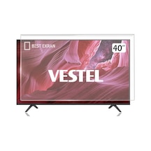 Vestel Uyumlu 39HB5000 TV EKRAN KORUYUCU - 39" inç Ekran Şeffaf K
