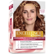 L'Oréal Paris Excellence Creme Saç Boyası - 6.32 Altın Açık Kahve