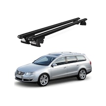 Volkswagen Passat Variant B6 2005-2010 Uyumlu Siyah Ara Atkı Port Bagaj Tavan Barı