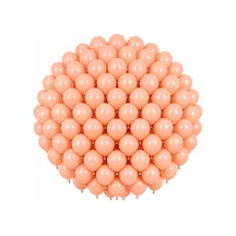 Somon Renk Lateks Makaron Balon 30 Cm - 100 Adet