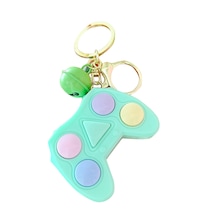 Çocuklar İçin Mini Fidget Oyuncak Anahtarlık Yeşil