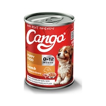 Cango Yavru Yaş Köpek Maması Kuzu Etli 415gr 36lı