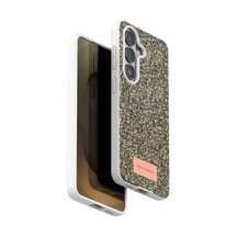 Onegif Samsung Galaxy S26 Plus Bright Simli Kapak - Gold 0.2M-Çok Renkli