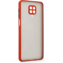 Note 9 Pro Kılıf Montreal Silikon Kapak - Kırmızı