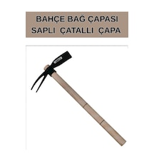 Bahçe Bağ İşleriniz İçin Çapa - Saplı - Çatallı Çapa Karışık Renkte -45cm Sap Dahil
