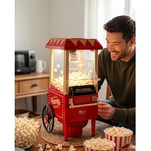Yağsız Sıcak Hava Popcorn Makinesi Uczzpg618kırmızı-1 Çok Renkli