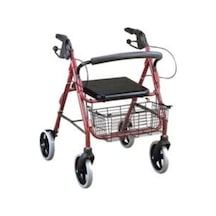 Aluminyum Rolatör Tekerlekli Rollator Yürüteç Hasta Yaşlı Yürüteci