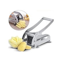 Pratik El Tipi Patates Dilimleyici Gri