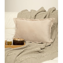 Koza Home İbiza Vizon Kadife Yastık 30x50 5013