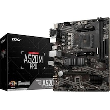 Msı A520m-a Pro Ddr4 4600/1866mhz M.2 M.atx Am4