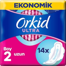 Orkid Ultra Extra Hijyenik Ped Uzun Ekonomik Paket 14'lü