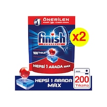 Finish Hepsi Bir Arada Bulaşık Makinesi Deterjanı 2 x 100 Tablet