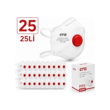 Era 1310 Katlanır Ffp3 Ventilli Solunum Koruyucu Toz Maskesi 25'li Paket