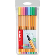 Stabilo Keçe Uç Kalem 88 8 Li Pastel  Paket