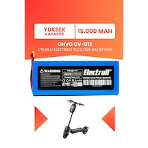 Onvo Ov-012 Uyumlu Batarya Yüksek Kapasite Batarya 48v 15ah Elektrikli Scooter Bataryası Çok Renkli
