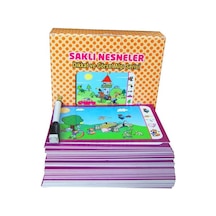 3-6 Yaş Saklı Nesneler Dikkat Ve Görsel Algı Serisi yuka Kids