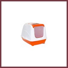 Storeşahin Flip Cat Kapalı Kedi Tuvaleti 50 Cm Turuncu Shn0720