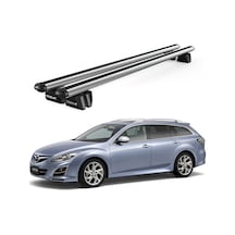 Pençe Mazda 6 Station Wagon Ara Atkı 2013-2021 Uyumlu Gri Ara Atkı Port Bagaj Tavan Barı