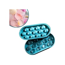 BUFFER® 13 Bölmeli Kristal Buz Yapma Kalıbı Çok Renkli