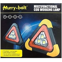 Solarlı - Usb Şarjlı Araç Reflektörü