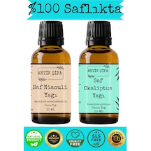 %100 Saf Nioli Ve Okaliptus Uçucu Yağı - 2x10 Ml Seyreltilmemiş 20 ML