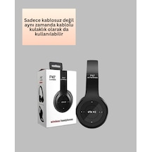 Katlanabilir - 194 - Tasarımlı Bluetooth 5.0 Kulaklık Eller Serbest Arama Ve Çift - Muratech - Cihaz Desteği