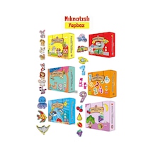 Mıknatıslı Yapbozlar 6'lı Full Seri