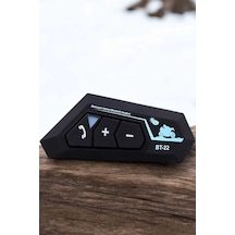 Bluetooth Kulaklık Bt22 Motosiklet Kask Kulaklığı 5.0 Uyumlu