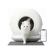 75lt Akıllı Kedi Tuvaleti, Uzaktan Kontrol Ve 45 Adet Çöp Torbası Açık Ahşap 75lt Akıllı Kedi Tuvaleti, Uzaktan Kontrol Ve 45 Adet Çöp Torbası Açık Ahşap