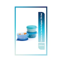 Tupperware Saklama ve Servis Kapları 3'lü Set 250ml