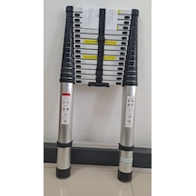 Teleskopik Merdiven 15 Basamaklı 625cm - 6,25 Mt 49 X 9,5 X 104 Cm Kapalı Konum