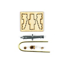Occre 17021 35 Mm. Zamak Top Ve Ahşap Arabası-57381