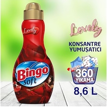 Bingo Soft Konsantre Çamaşır Yumuşatıcısı Lovely 1440 Ml Ekonomi 3'lü Set