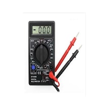 Dijital Multimetre Avometre Voltmetre Ampermetre Ohm Direnç Ölçer Test Cihazı Ölçü Aleti