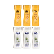 İpek Saç Kremi 480 Ml X 3 Adet & İpek Faydalı Bitki Özleri Şampuan 480 Ml X 3 Adet