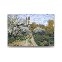 Claude Monet - Elma Ağaçları Tablosu - 90x60cm