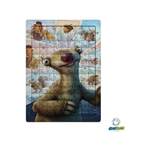Ghostbastır Design Buz Devri 99 Parça Ayaklı Puzzle Dekoratif Çocuk Yapbozu 0146