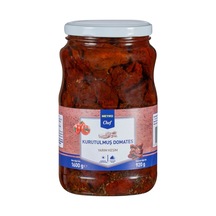 Metro Chef Kurutulmuş Domates 1,6 Kg Yarım Kesim Güneşte Kurutulmuş 3'li Ekonomik Paket - 3 Ade Tarı 1600 G