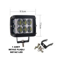 Off Road Led Bar Delici Beyaz Işık - Beyaz Flaşlı 1 Adet Metal N11.1937