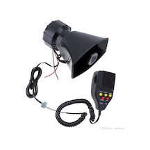 7 Sesli Siren Megafonlu 100 Watt