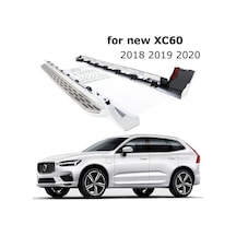 Autogp Volvo Xc60 Yan Basamak Marşbiyel Koruma 2019+ Beyaz Boyalı