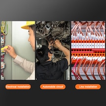 Padalink 0.06-6mm² Kablolama İçin Çok Fonksiyonlu Hcs8 6-6 Boru Tipi Kablo Pensi, Dayanıklı Nikel Kaplama.