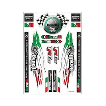 A4 Sticker 084 Tek Paket Çoklu Sticker Standart