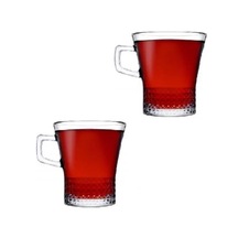 Paşabahçe Kuvars 2 Li Kulplu Çay Bardağı 55703