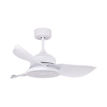 Alsanfan Melodi Beyaz Bluetooth Hoparlör RGB LED Aydınlatmalı Tavan Vantilatörü 91CM