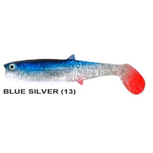 Remixon Buster Shad 10cm Tekli Silikon Yem Blue Silver