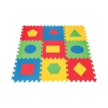 Eğitici Yer Karosu Geometrik Şekiller 03472